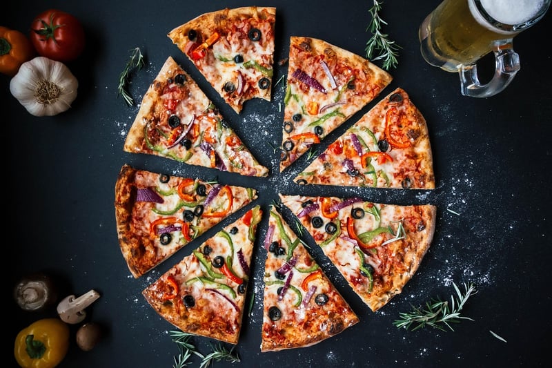 Hummus Pizza